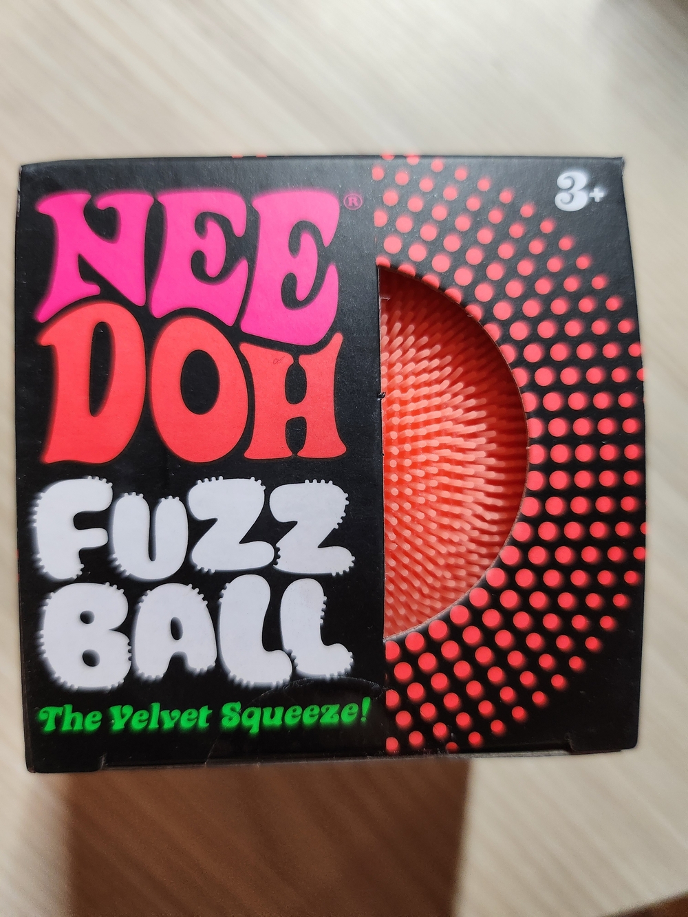 NeeDoh- Fuzz Ball (Orange)